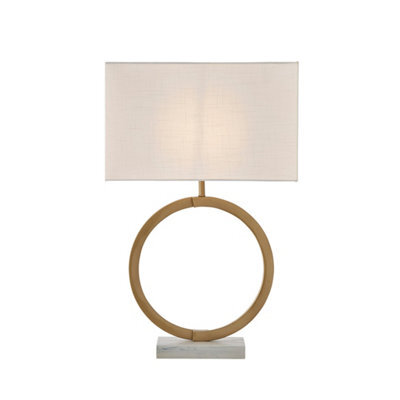 Pagazzi Lighting Pagazzi Orbis Ring Metallic Gold Table Lamp - image 1