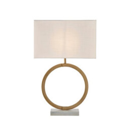 Pagazzi Lighting Pagazzi Orbis Ring Metallic Gold Table Lamp - thumbnail 1