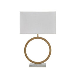 Pagazzi Lighting Pagazzi Orbis Ring Metallic Gold Table Lamp - thumbnail 2