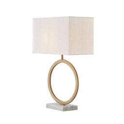 Pagazzi Lighting Pagazzi Orbis Ring Metallic Gold Table Lamp - thumbnail 3