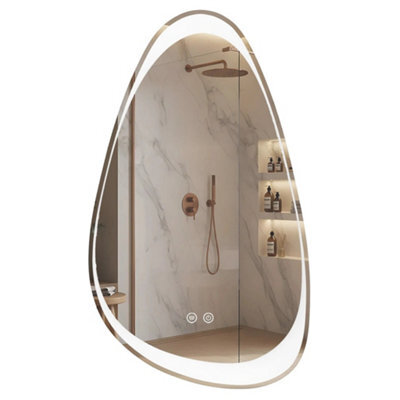 Mirror Rea Edit Transparent 100X60 Led, Rectangular - image 1