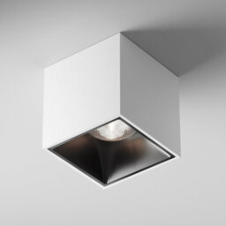 Luminosa Lighting Luminosa Maytoni Alfa Led Square Surface Mounted Downlight White, 900Lm, 4000K - thumbnail 1