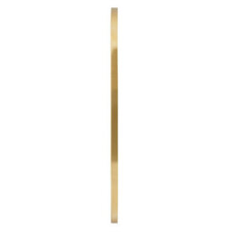Furniturebox Jupiter 80Cm X 40Cm Art Deco Gold Metal Frame Oval Hallway Bedroom Dining And Living Room Wall Mirror - thumbnail 3