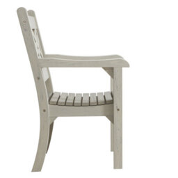 Winawood Speyside Wood Effect Armchair - Stone Grey - thumbnail 5