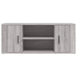 Walplus Tv Cabinet Grey Sonoma 100X35X40 Cm Engineered Wood - thumbnail 5
