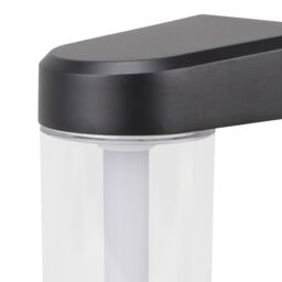 GoodHome Trinidad Fixed Matt Black Mains-Powered (Wired) Integrated Led Outdoor Wall Light 550Lm - thumbnail 4