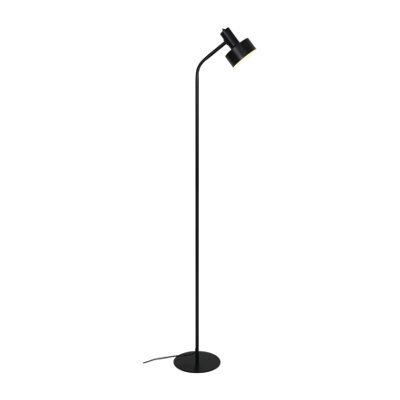 Nordlux Matis Metal Floor Lamp Perforated Shade Black,mains - image 1