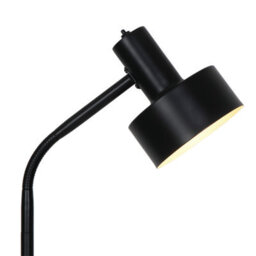 Nordlux Matis Metal Floor Lamp Perforated Shade Black,mains - thumbnail 4