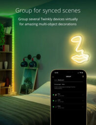 Twinkly Dots App-Controlled Flexible Led Light String With 200 Rgb (16 Million Colours) 10M Black Wire In/outdoor Smart Home Light - thumbnail 5