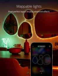 Twinkly Dots App-Controlled Flexible Led Light String With 200 Rgb (16 Million Colours) 10M Black Wire In/outdoor Smart Home Light - thumbnail 4