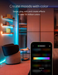 Twinkly Dots App-Controlled Flexible Led Light String With 200 Rgb (16 Million Colours) 10M Black Wire In/outdoor Smart Home Light - thumbnail 3