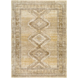 Livabliss Fifth Avenue-Vintage Brown Grey Taupe Traditional Boho Fringe Living Dining Bedroom Rug 152 X 225 Cm Easy Care, Non Shedding - thumbnail 2