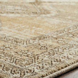 Livabliss Fifth Avenue-Vintage Brown Grey Taupe Traditional Boho Fringe Living Dining Bedroom Rug 152 X 225 Cm Easy Care, Non Shedding - thumbnail 3
