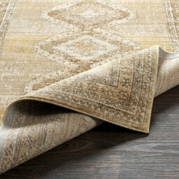 Livabliss Fifth Avenue-Vintage Brown Grey Taupe Traditional Boho Fringe Living Dining Bedroom Rug 152 X 225 Cm Easy Care, Non Shedding - thumbnail 4