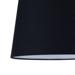 First Choice Lighting Voyage - Light Oak Table Lamp Or Bedside Light With Black Shade - thumbnail 2
