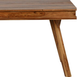 Wyld Haus New York 4-Seater Natural Sheesham Wood Modern Dining Table - thumbnail 4