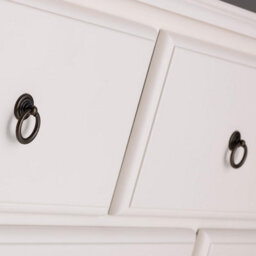 Statement Furniture Romance Antique White 2 Over 3 Chest Of Drawers - thumbnail 3
