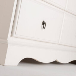 Statement Furniture Romance Antique White 2 Over 3 Chest Of Drawers - thumbnail 4