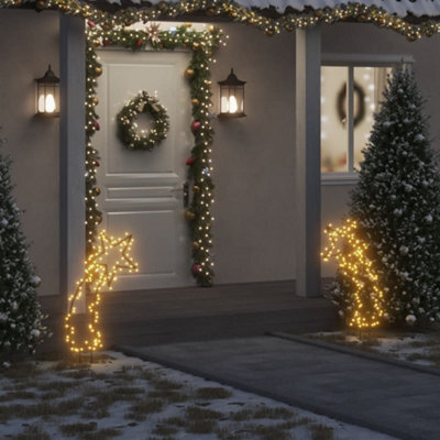 Walplus Christmas Light Decoration With Spikes Meteor 115 Leds 89 Cm - image 1