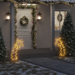 Walplus Christmas Light Decoration With Spikes Meteor 115 Leds 89 Cm - thumbnail 1
