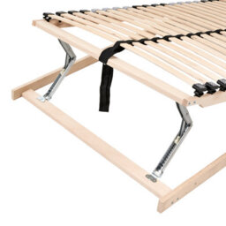 Beliani Manually Adjustable Bed Frame Monthois 80 X 200 Cm (Eu Small Single) - thumbnail 7