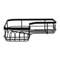 3Pcs Corner Shower Caddy No Drill Rustproof Bathroom Rack Set Metal Baskets Set - thumbnail 4