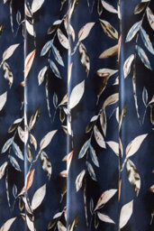 Sundour Madrid - 100% Blackout Thermal Self-Lined Curtains - Eyelet - 100% Polyester (Navy, Filled Cover - 18'' X 18'' (Single)) - thumbnail 4
