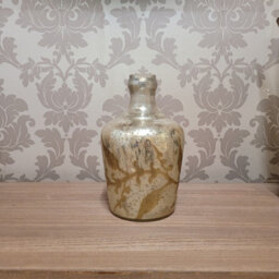 Minster 9 Inch Decorative Vase - Antique Silver Glass - L13 X W13 X H23 Cm - thumbnail 5