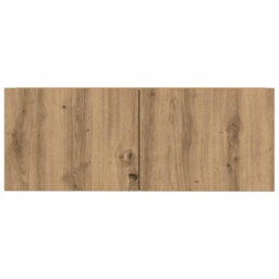 Berkfield 3 Piece Tv Cabinet Set Wall-Mounted Artisan Oak Engineered Wood - thumbnail 5