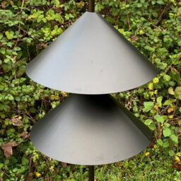 Selections Metal Wrap Around Squirrel Baffle For Bird Feeding Stations (Set Of 2) - thumbnail 2