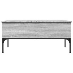 Walplus Coffee Table Grey Sonoma 100X50X45 Cm Engineered Wood And Metal - thumbnail 5
