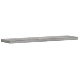 Berkfield Wall Shelves 4 Pcs Grey Sonoma 40X10X1.5 Cm Engineered Wood - thumbnail 4