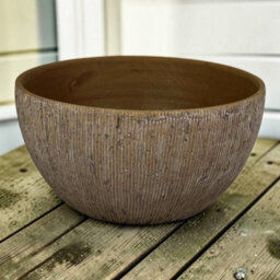 Satchville Pebble Stone Bowl/planter - thumbnail 2