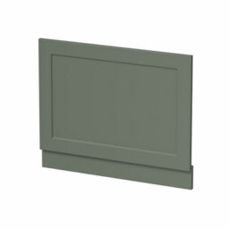 Affine 750mm End Bath Panel Traditional Bathroom 18mm Mdf Matt Green With Plinth - thumbnail 2