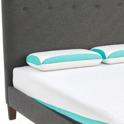 Xample Rem-Fit Cool Gel Memory Foam Pillow Good Housekeeping, Cooling Support For Spinal Alignment, Washable Cover - thumbnail 3