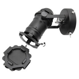 Long Life Lamps Company 4W Black Industrial Flush Mount Single Adjustable Ceiling Or Wall Spotlight M0098 - thumbnail 5