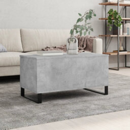 Berkfield Coffee Table Concrete Grey 90X44.5X45 Cm Engineered Wood