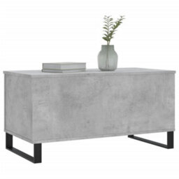 Berkfield Coffee Table Concrete Grey 90X44.5X45 Cm Engineered Wood - thumbnail 4