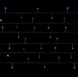 Premier Decorations Limited 200 Led Supabrights Multi-Coloured Multi-Action Green Cable - thumbnail 5