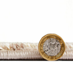 Beige/gold Abstract Modern Easy To Clean Rug For Living Room Bedroom & Dining Room-120Cm X 170Cm - thumbnail 4