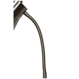 GoodHome Hetange Satin Nickel Effect Floor Light - thumbnail 6