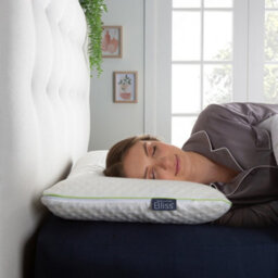 Snuggledown Bamboo Memory Foam Pillow 1 Pack Medium Support Orthopaedic Pillow Machine Washable Zipped Cover 74X48Cm - thumbnail 4