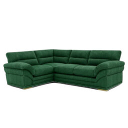 BlissFurniture Ltd Amalfi Claude Right Hand 2 Piece Corner Sofa In Green