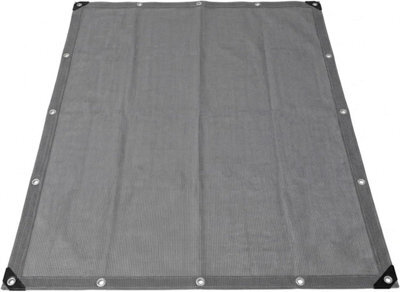 Grey 0.9X2M Rectangular Shade Sail Uv Resistant Breathable - image 1