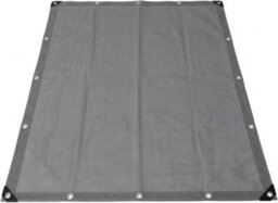 Grey 0.9X2M Rectangular Shade Sail Uv Resistant Breathable - thumbnail 1