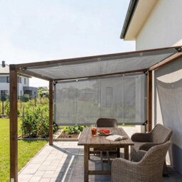 Grey 0.9X2M Rectangular Shade Sail Uv Resistant Breathable - thumbnail 6