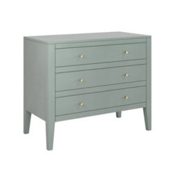 Wyld Haus Cordoba Pigeon Grey Wood Grain 3-Drawer Chest, Compact, 750H X 450W X 900D mm - thumbnail 3