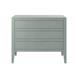 Wyld Haus Cordoba Pigeon Grey Wood Grain 3-Drawer Chest, Compact, 750H X 450W X 900D mm - thumbnail 2