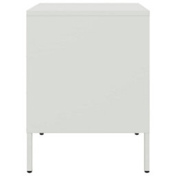 Berkfield Bedside Cabinets 2 Pcs White 36X39X50.5 Cm Steel - thumbnail 7