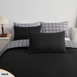 Pamposh Grace Super King Duvet Set Premium Microfiber Reversible Superking Duvets Sets 3 Pcs Ultrasoft Hypoallergenic With Zipper Closure - thumbnail 4